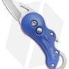 Buck Knives Buck Transport Light Blue Folding Key Chain Pocket Knife (1.2" Satin) 0756BLS-B1