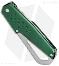 Buck Knives Buck Whittaker Approach Liner Lock Knife OD Green (2.625" Satin Serr) -Buck Knives Buck Whittaker Approach LL OD Green Serr B752 ORX BHQ 71309 jr side