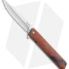 Buck Knives Buck Decatur Liner Lock Knife Guibourtia Ehie Wood (3.5" Satin) 0256BRS