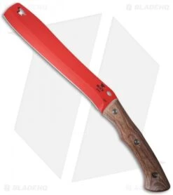 Buck Knives Buck Compadre Froe Chopper Walnut Dymondwood (9.5" Red) 0108WAS