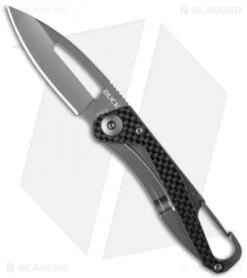 Buck Knives Buck Apex Frame Lock Knife Carbon Fiber (2.625" Gray) 0818CFS