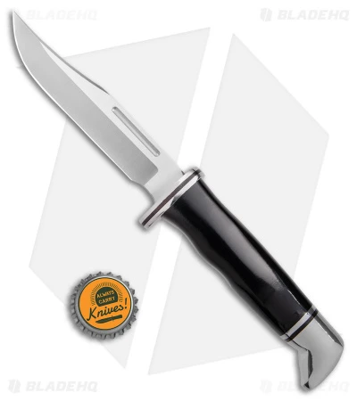 Buck Knives Buck 117 Brahma Fixed Blade Knife Black Phenolic (4.5" Satin) 0117BKS-B 4 Buck Knives Buck 117 Brahma Fixed Blade Knife Black Phenolic (4.5" Satin) 0117BKS-B - Image 4