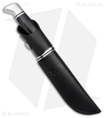 Buck Knives Buck 117 Brahma Fixed Blade Knife Black Phenolic (4.5" Satin) 0117BKS-B 3 Buck Knives Buck 117 Brahma Fixed Blade Knife Black Phenolic (4.5" Satin) 0117BKS-B - Image 3