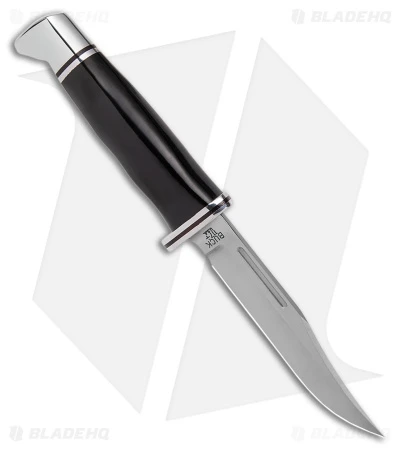 Buck Knives Buck 117 Brahma Fixed Blade Knife Black Phenolic (4.5" Satin) 0117BKS-B 2 Buck Knives Buck 117 Brahma Fixed Blade Knife Black Phenolic (4.5" Satin) 0117BKS-B - Image 2