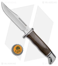 Buck Knives Buck 117 Brahma Pro Fixed Blade Knife Green Micarta (4.5" Satin) 0117GRS-B -Buck Knives buck 117 Brahma pro fixed blade Green micarta satin BHQ 179254 jr bottlecap