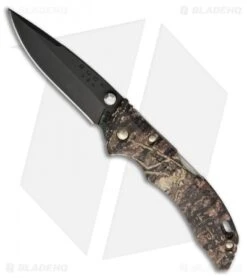 Buck Knives Buck Bantam BBW Lockback Knife Mossy Oak B.U.C. Camo (2.75" Black)