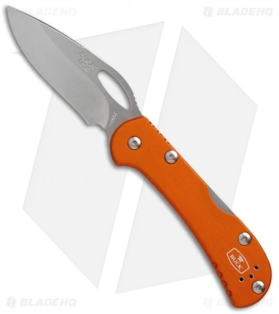 Buck Knives Buck Mini SpitFire Lockback Knife Orange (2.75" Satin) 0726ORS 1 Buck Knives Buck Mini SpitFire Lockback Knife Orange (2.75" Satin) 0726ORS