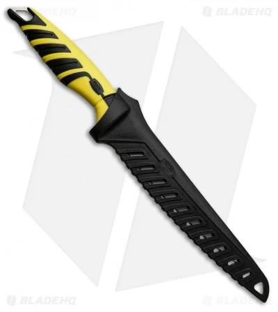 Buck Knives Buck Mr. Crappie Slab Shaver Fixed Blade Knife (6" Satin) 0233YWS 2 Buck Knives Buck Mr. Crappie Slab Shaver Fixed Blade Knife (6" Satin) 0233YWS - Image 2