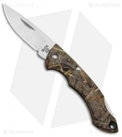 Buck Knives Buck Nano Bantam Lockback Knife Muddy Water Camo (1.875" Satin) 0283CMS32