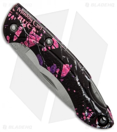 Buck Knives Buck Nano Bantam Lockback Knife Pink Muddy Girl Camo (1.875" Satin) 0283CMS31 2 Buck Knives Buck Nano Bantam Lockback Knife Pink Muddy Girl Camo (1.875" Satin) 0283CMS31 - Image 2
