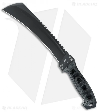 Buck Knives Buck Talon Black Fixed Blade Knife (10" Black) 0808BKX 1 Buck Knives Buck Talon Black Fixed Blade Knife (10" Black) 0808BKX
