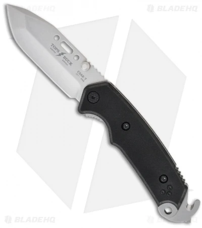 Buck Knives TOPS Knives / Buck CSAR-T Responder Folding Knife (3.5" Bead Blast) 0091BKSTP-B 1 Buck Knives TOPS Knives / Buck CSAR-T Responder Folding Knife (3.5" Bead Blast) 0091BKSTP-B