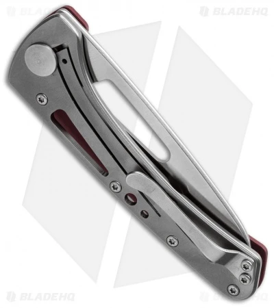 Buck Knives Buck Vertex Frame Lock Knife Red Aluminum (3" Full Serr) 0418RDX-B 2 Buck Knives Buck Vertex Frame Lock Knife Red Aluminum (3" Full Serr) 0418RDX-B - Image 2