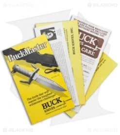 Buck Knives Vintage BuckMaster 184 Survival Knife (7.5" Bead Blast) -Buck Knives buckmaster model 184 papers cm