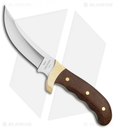 Buck Knives Buck Kalinga Legacy Fixed Blade Knife Brown Burlap Micarta (4.8" Satin) 1 Buck Knives Buck Kalinga Legacy Fixed Blade Knife Brown Burlap Micarta (4.8" Satin)